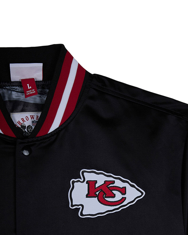 Jaqueta Mitchell & Ness Kansas City Chiefs Masculina| Jaqueta é na