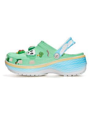 Sandália Crocs Animal Crossing Platform Clog Unissex