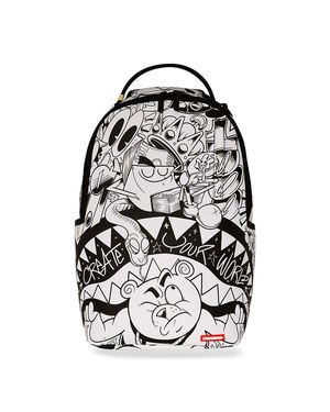 Mochila Sprayground Heavy Shark Mouth Doodle Unissex