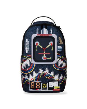 Mochila Sprayground Flux Capacitor Inside Delorean Unissex