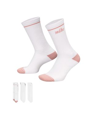 Meia Nike Everyday Plus Crew 3 Pares Unissex