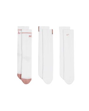 Meia Nike Everyday Plus Crew 3 Pares Unissex