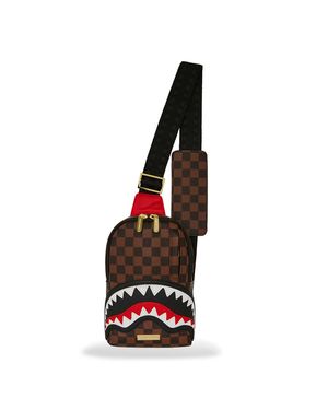 Mochila Sprayground Alça Com Tubarões Dente de Serra Unissex