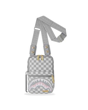 Bolsa Sprayground Knit Sharks In Paris In Cream Og S Unissex