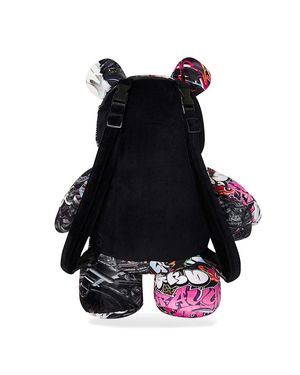 Mochila Sprayground Split CyberShark M Teddy Bear Unissex