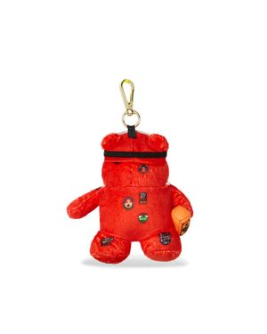 Chaveiro Sprayground Global Expedition Mystery Bear Bag C Unissex