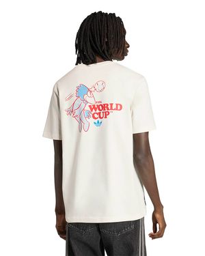 Camiseta adidas Mascote Footix Fifa 2026 Masculina
