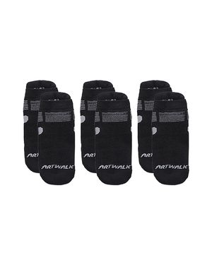 Meia Artwalk Kit 3 Cano Baixo Unissex